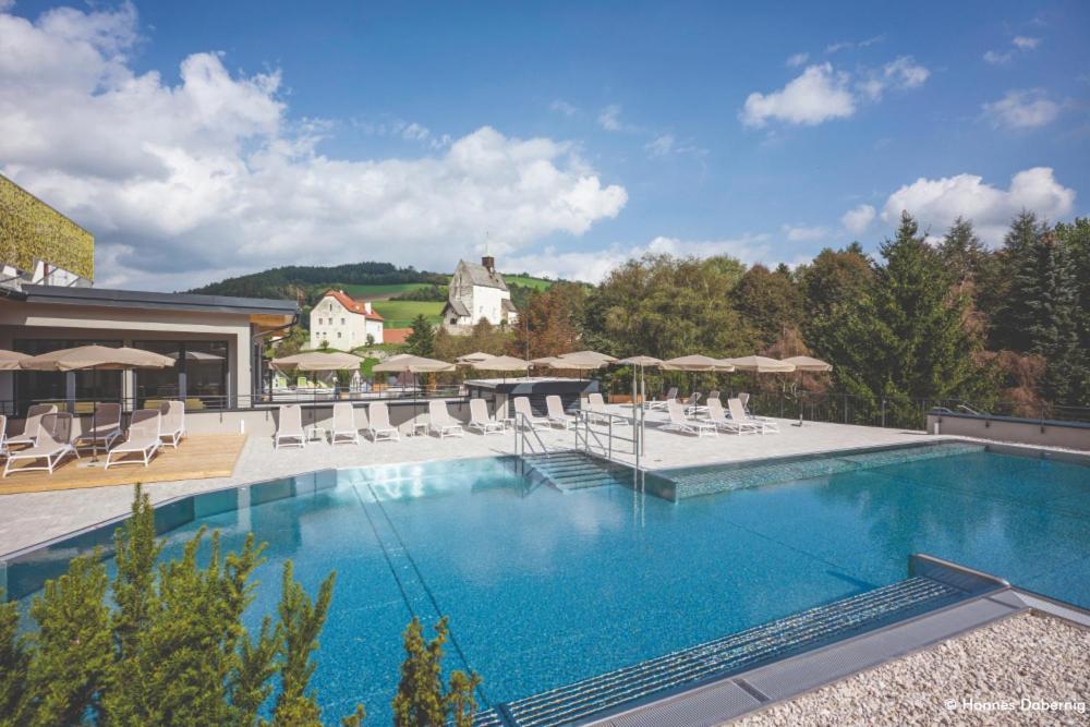 Vitalzeit Hotel Weber Bad Schönau Exterior foto
